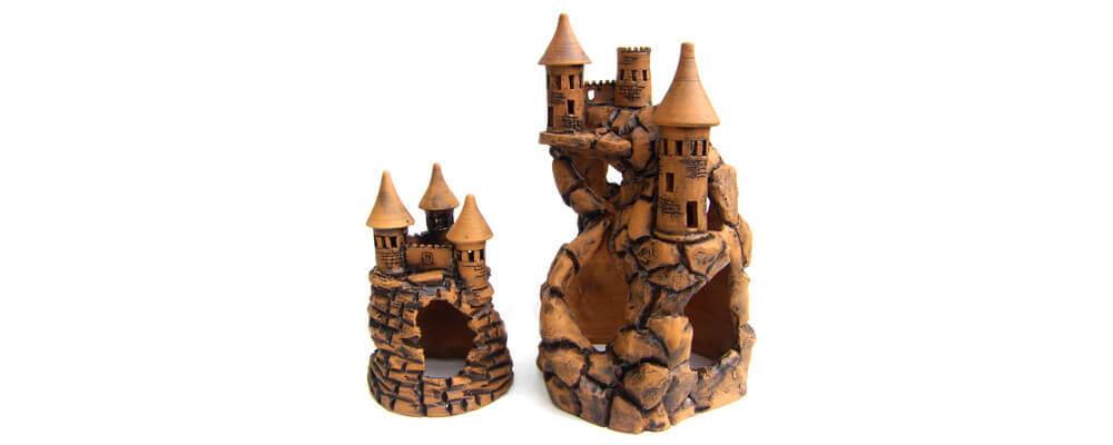 Замки в аквариум