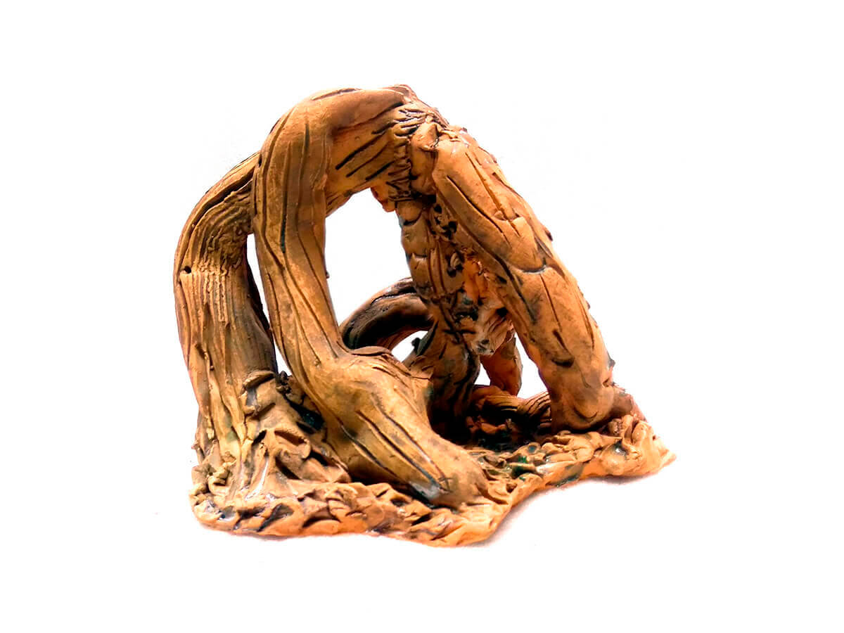 Коряга в аквариум